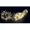 Lampki ledowe mini koraliki 360L, 12 x 3m , zasilane 12V światło ciepłe