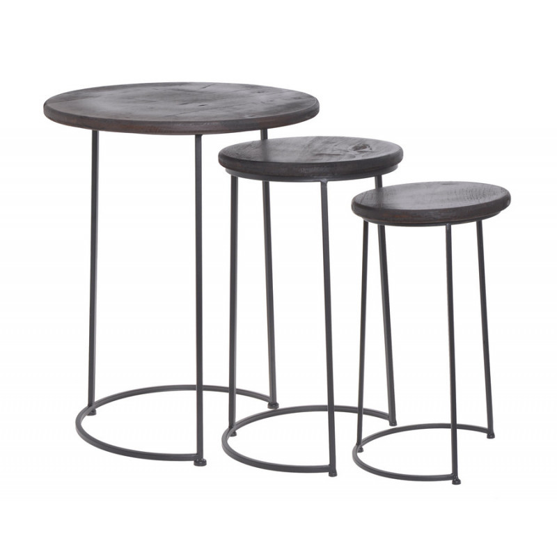 Okrągły stojak 3szt-kpl..46x59cmH, 32x52cmH, 26x45cmH