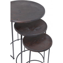 Okrągły stojak 3szt-kpl..46x59cmH, 32x52cmH, 26x45cmH