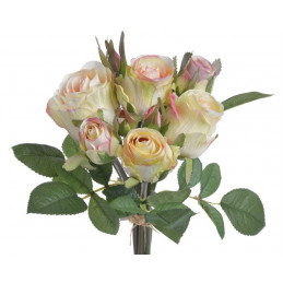Bukiet róż 6+3 01..27cm - sztuczna roślina