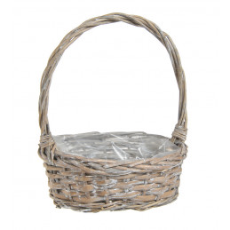 Wyplatany kosz 21x16x26H
