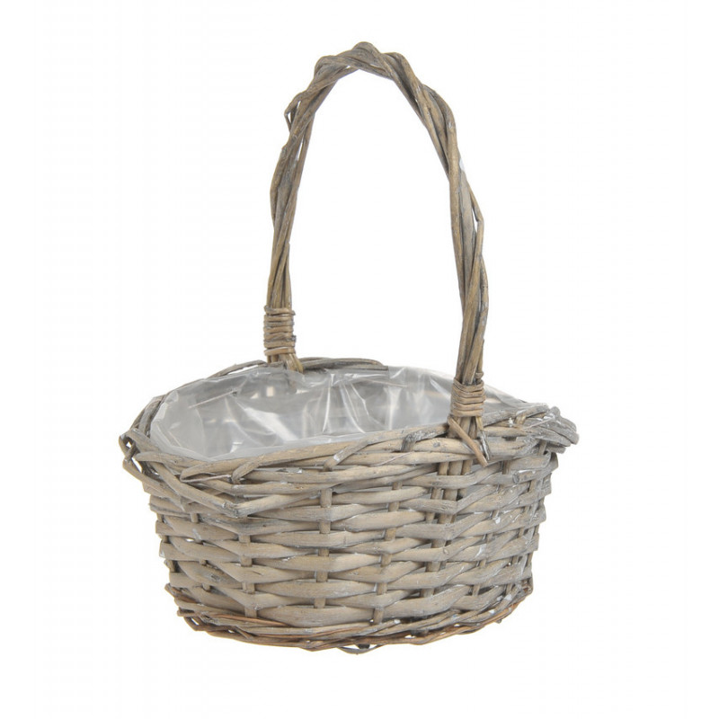 Wyplatany kosz 21x18x26H