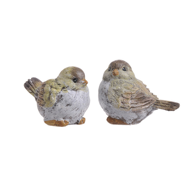 Ptaszek 7cm 2szt/kpl - artykuł dekoracyjny