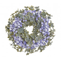 Wianuszek koniczyna z kulkami 18cm