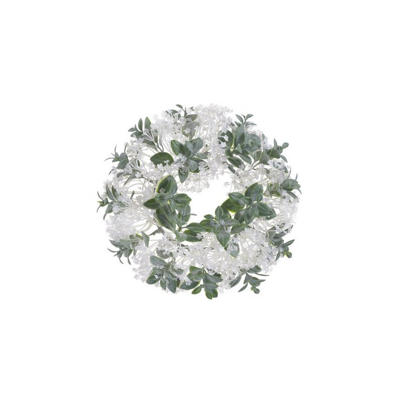 Wianek drobne kwiatuszki 20 cm