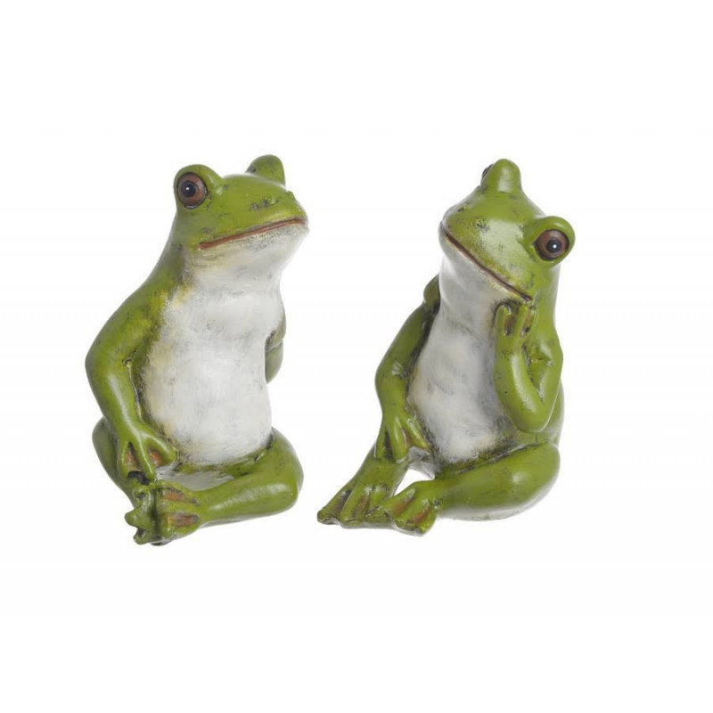 Żaba 9,5cmH mix/2sztuki - art. dekoracyjny