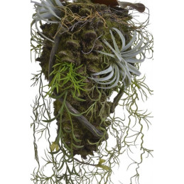 Kompozycja leśna z łosimi rogami..115-70 cm