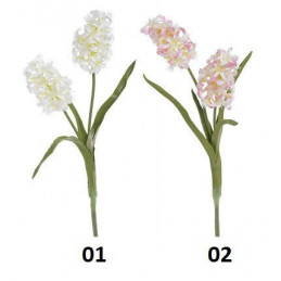 Hiacynt x2..44cm - sztuczna roślina