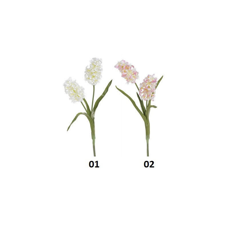 Hiacynt x2..44cm - sztuczna roślina
