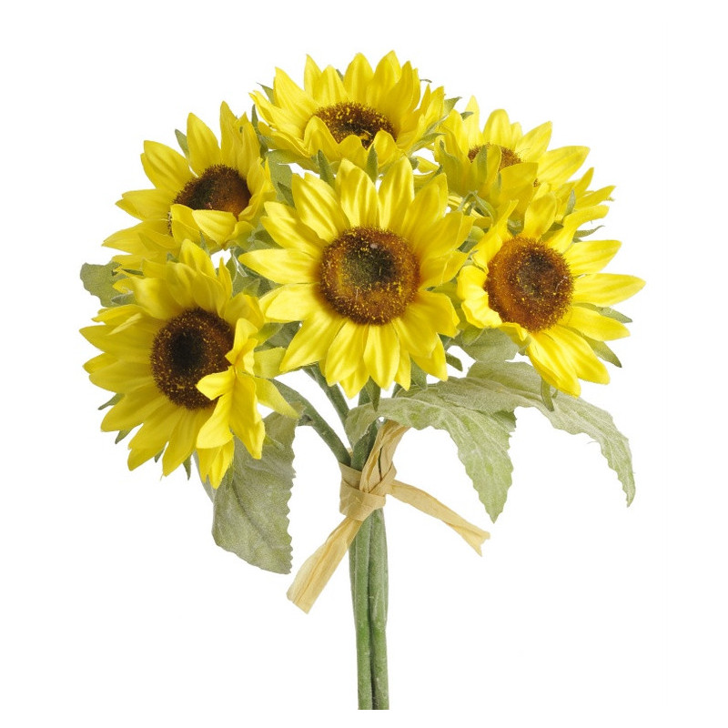 Słonecznik 6szt-pecz 28 cm