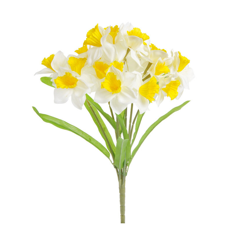 Bukiet żonkili x 21 40 cm MIX KOLORÓW