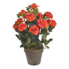 Róże w doniczce 38 cm -sztuczna roślina
