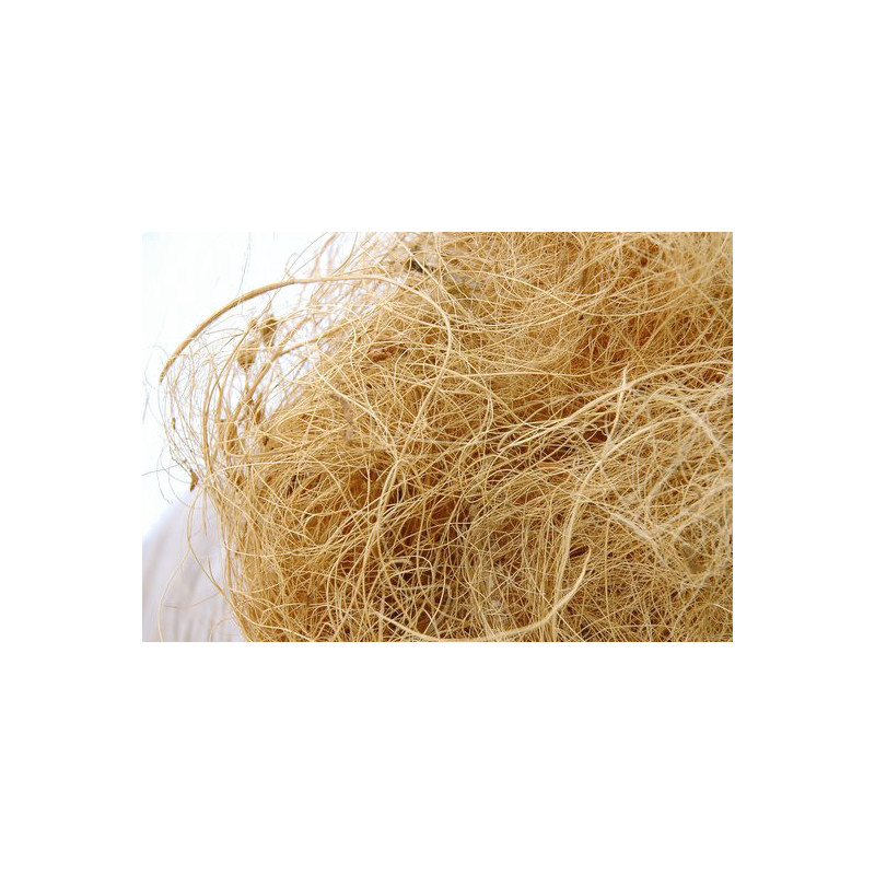 Coco fibre natural  paczka/100g - włókno kokosowe naturalne