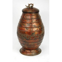 Naczynie metalowe H43 cm