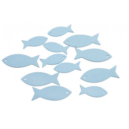 Wykrawanki rybki 12szt-paczka..5cm, 7cm