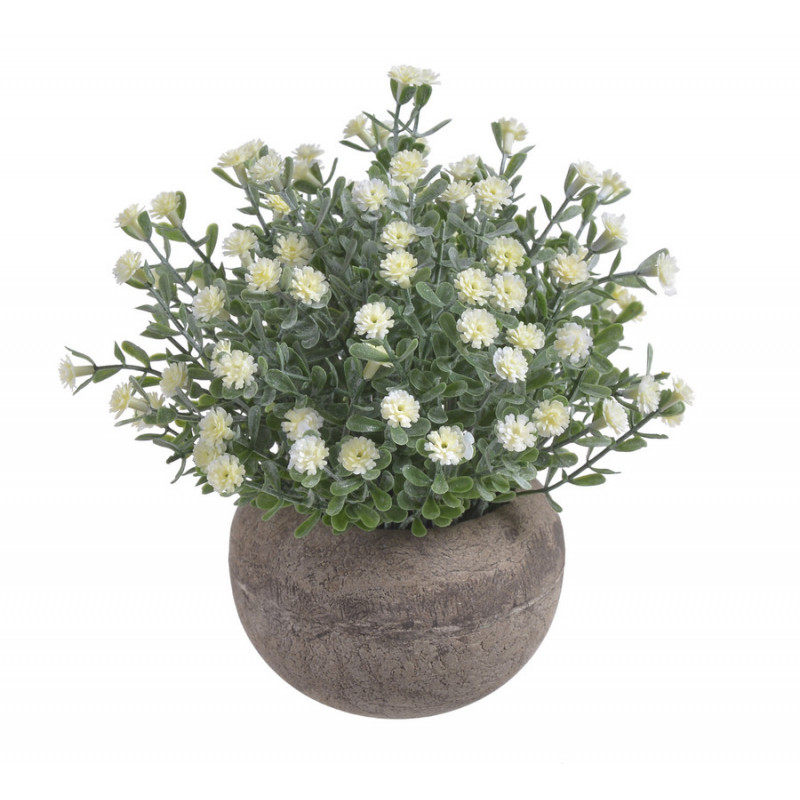 Kwiatuszki w doniczce..17cmH