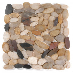 Mata z kamieni ciętych 30x30 MIX