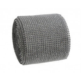 Diamentowy pas 12 cm x 9 m SILVER