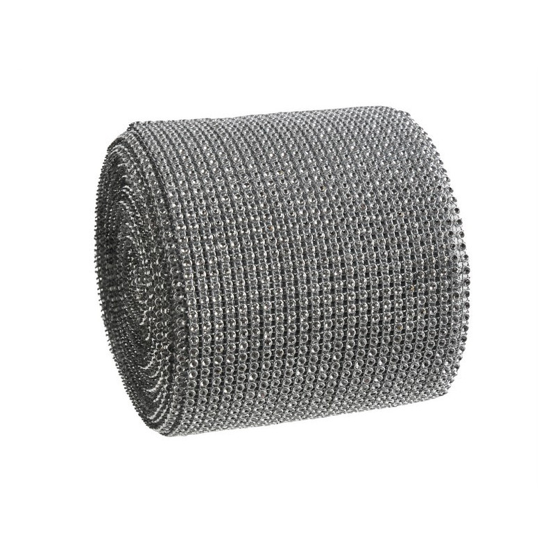 Diamentowy pas 12 cm x 9 m SILVER