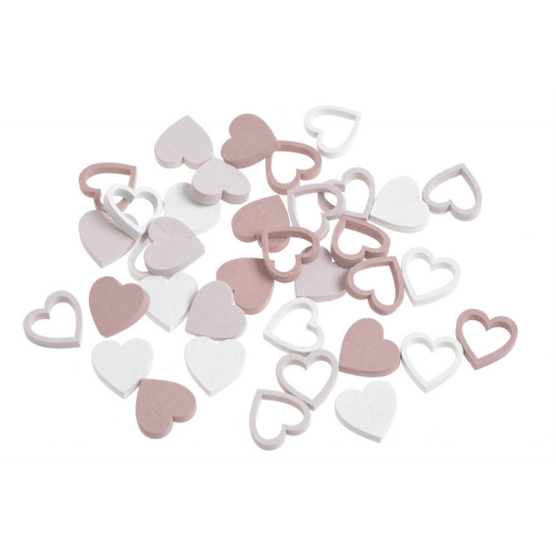 Serduszka 36szt-paczka..2cm