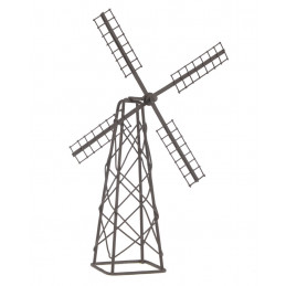 Wiatrak metalowy..H18cm, L10,5cm - art. dekoracyjny