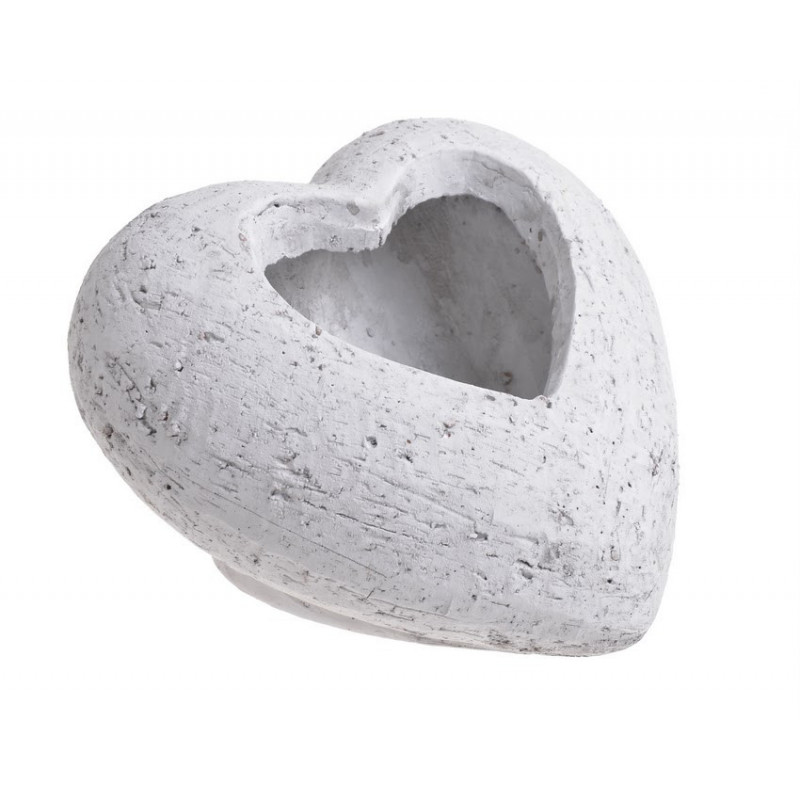 Osłonka serce 19x17x12.5 cm - wyrób betonowy