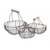Koszyki metalowe 3szt-kpl