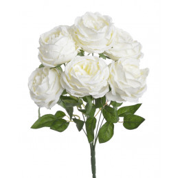 Bukiet róż x7..42cmH - sztuczna roślina