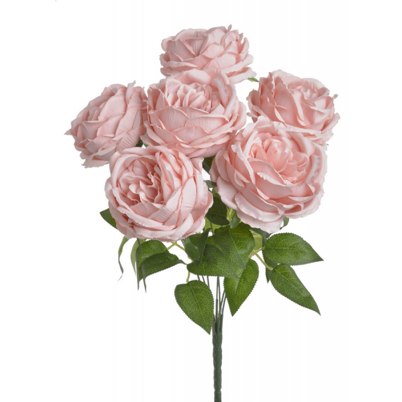 Bukiet róż x7..42cmH - sztuczna roślina