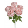 Bukiet róż x7..42cmH - sztuczna roślina