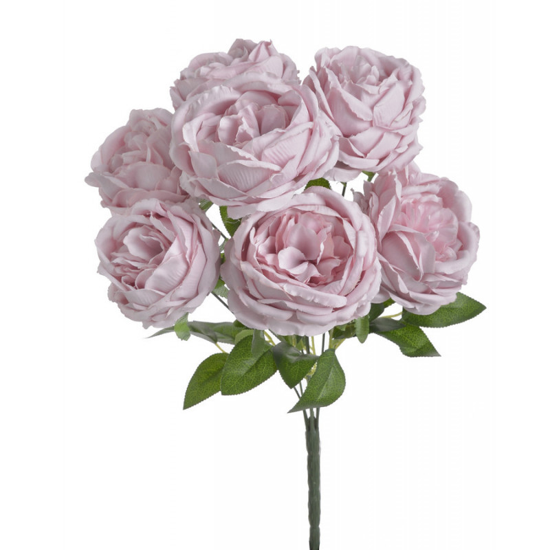 Bukiet róż x7..42cmH - sztuczna roślina
