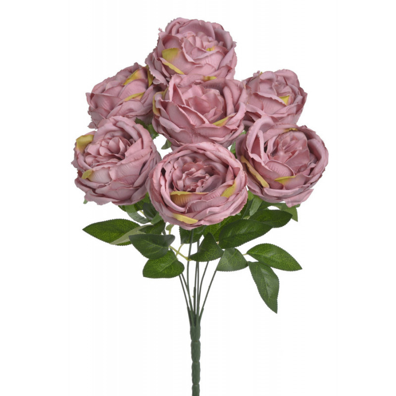 Bukiet róż x7..42cmH - sztuczna roślina