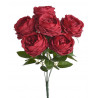 Bukiet róż x7..42cmH - sztuczna roślina