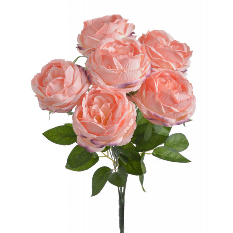 Bukiet róż x7..42cmH - sztuczna roślina