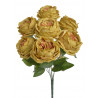 Bukiet róż x7..42cmH - sztuczna roślina