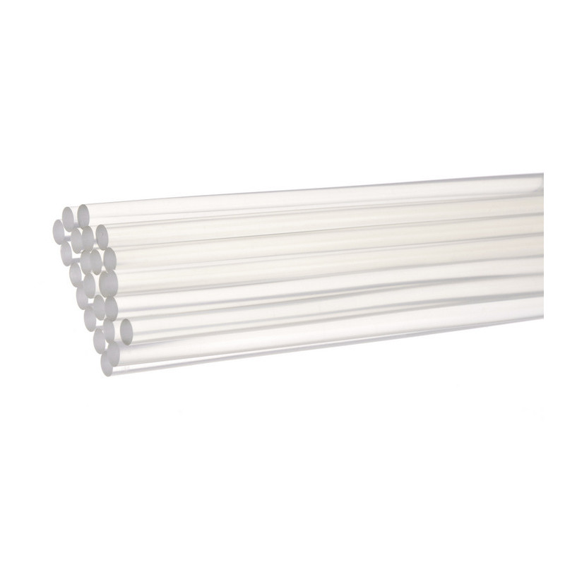 Klej topliwy w sztyftach CIENKI 7,2mm x 20cm 1kg ( paczka 1 kg )