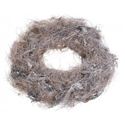 Wianek 37cm...WHITE WASHED