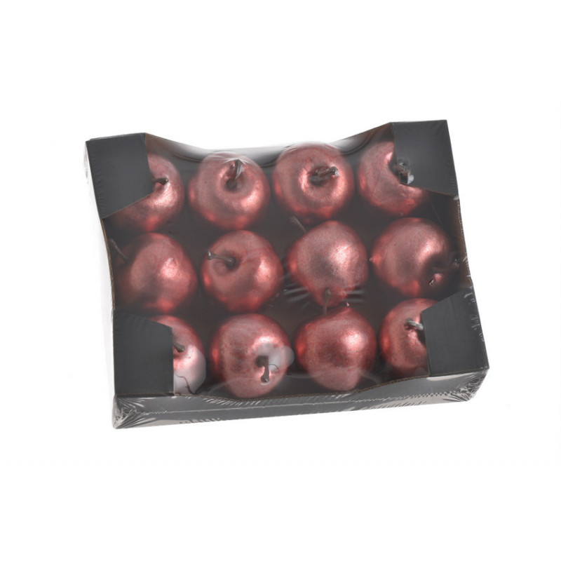 Jabłko, 12szt..5cm..BURGUNDY