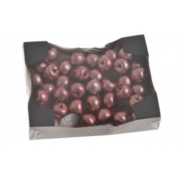 Jabłuszka 3,5cm, 6szt-pęcz. x 6szt..3,5cm..AL BURGUND