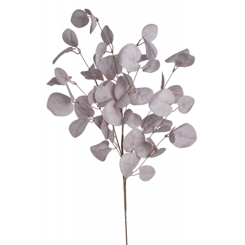 Eukaliptus populus gałązka 80cm - sztuczna roślina OLD PINK