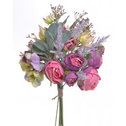 Bukiet mieszany z różami..32cm
