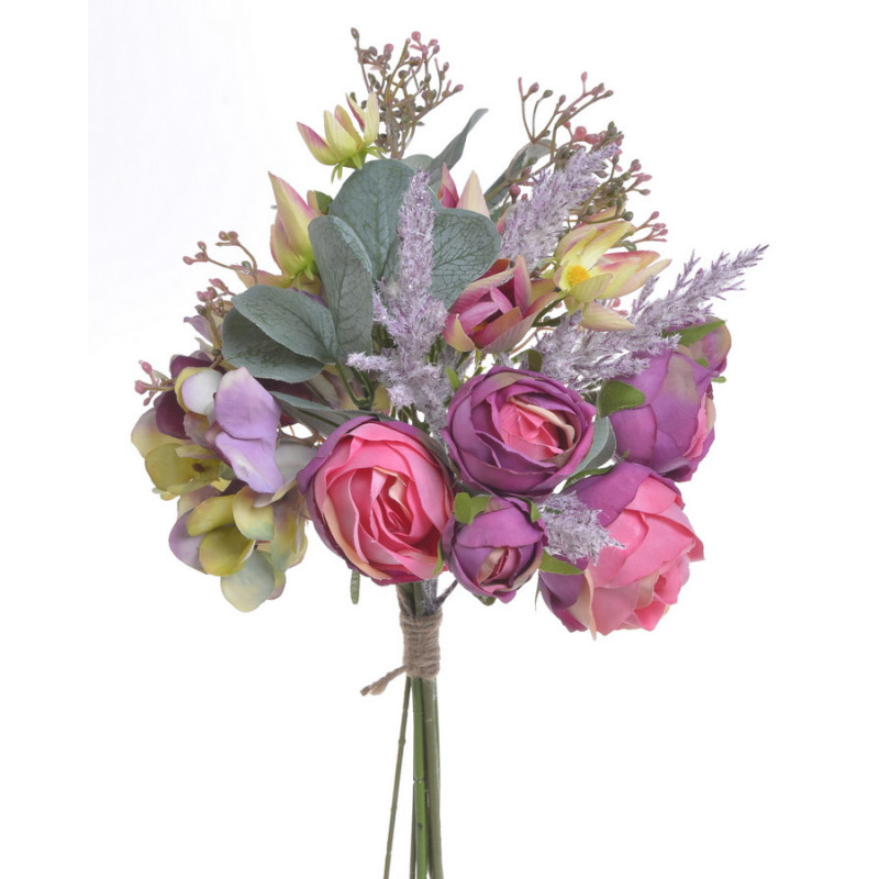 Bukiet mieszany z różami..32cm