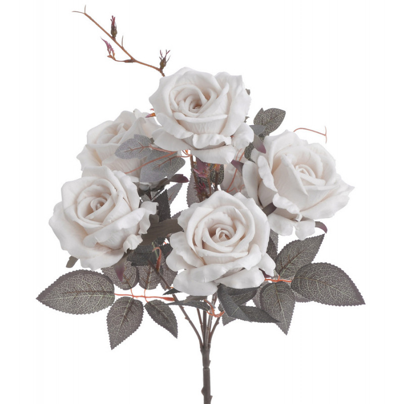 Róża welwetowa x6 bukiet..46cm