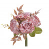Bukiet mieszany z piwonią x5..40cm - sztuczna roślina