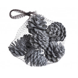 Szyszki pine fruit llocking 8szt/paczk..7cm