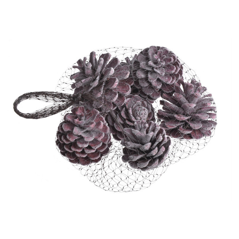 Szyszki pine fruit llocking 8szt/paczk..7cm