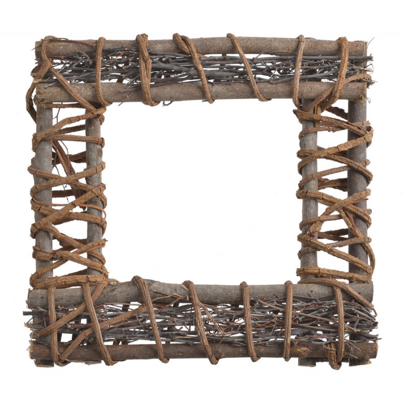 Wiklinowa ramka - kwadrat 30x30cm