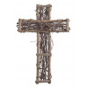 Wiklinowa baza krzyż 40x25cm