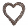 Wiklinowa ramka - serce 40 x 38 cm