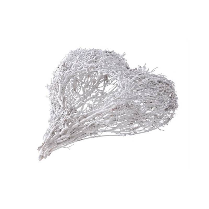 Serce osłonka z gałązek H30cm